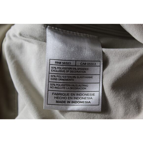 Nike Golf Skort Pockets All Over Print Beige Flower Floral Large - Picture 14 of 16